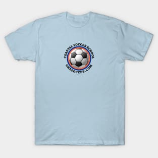 Coastal Soccer School Logo #1 T-Shirt